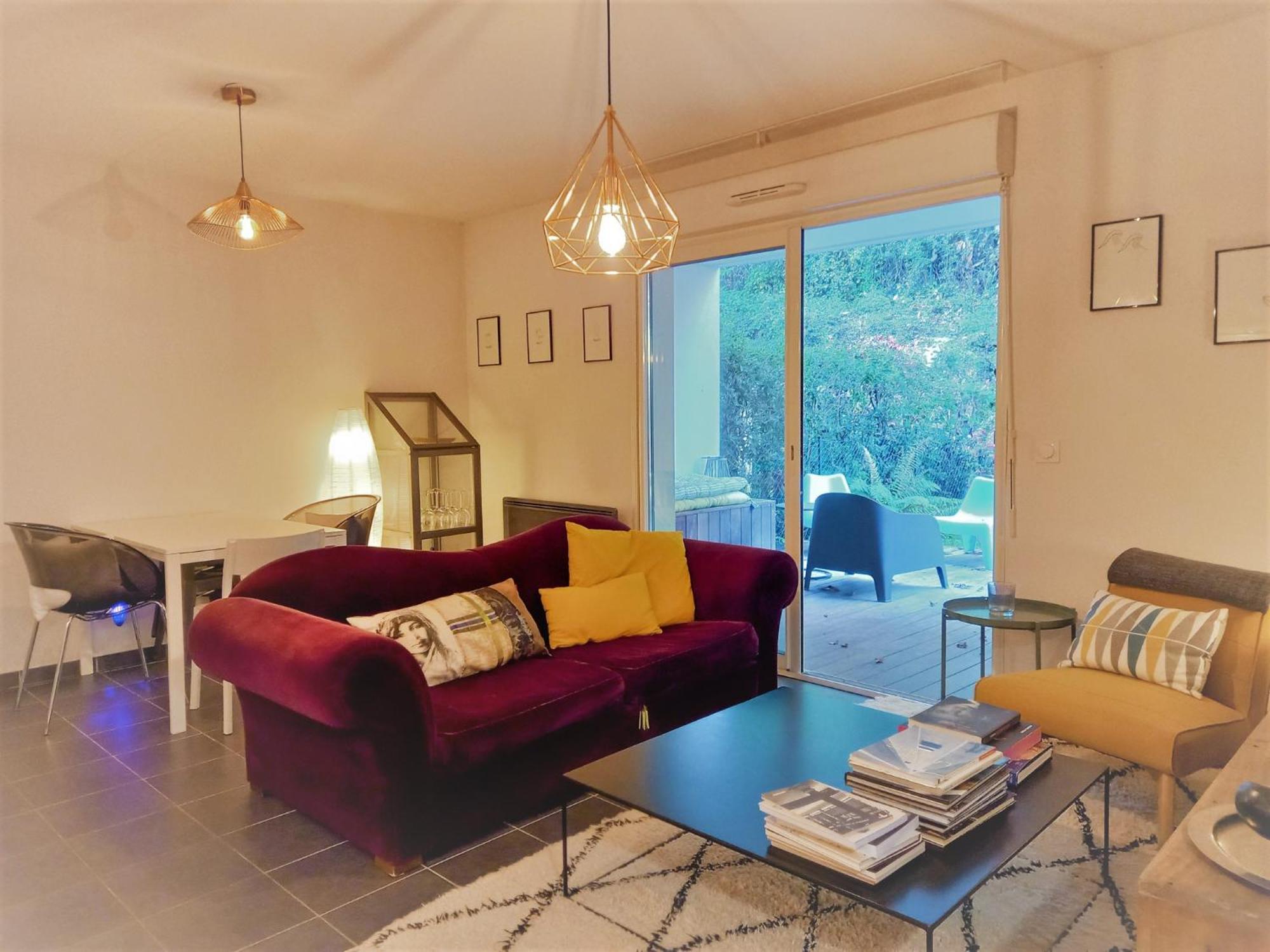 T2 Entre Ocean Et Montagnes*Jardin*Wifi Gratuit* Apartment Ustaritz Bagian luar foto